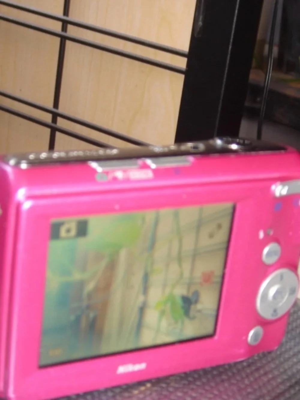 Nikon COOLPIX Pink Compact Digital Camera with Silver Lens